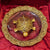 Swastik Decor Golden Tortoise with Glass Plate Wish Fulfilling Feng Shui Golden Turtle Showpiece Vastu Item Kachua for Good Luck (14 x 14 x 3 cm) (Glass & Metal, Golden)
