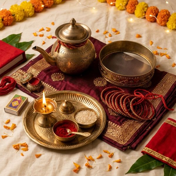 Karwa Chauth Pooja Set